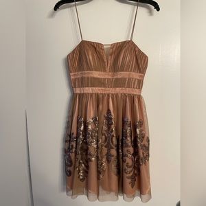 Nude Cocktail Dress